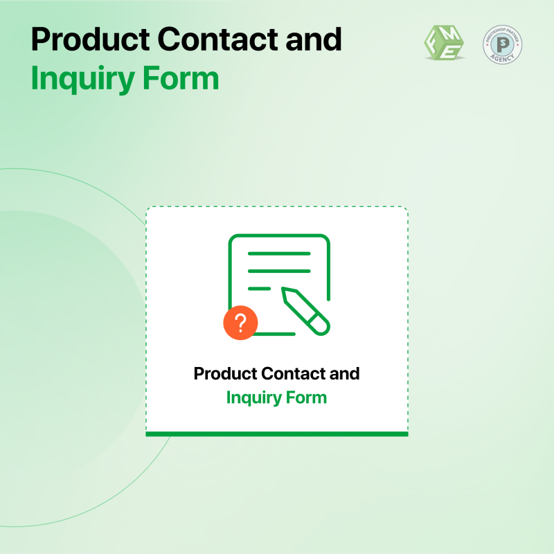 Prestashop Product Contact & Enquiry Form Prestashop Product Contact & Enquiry Form